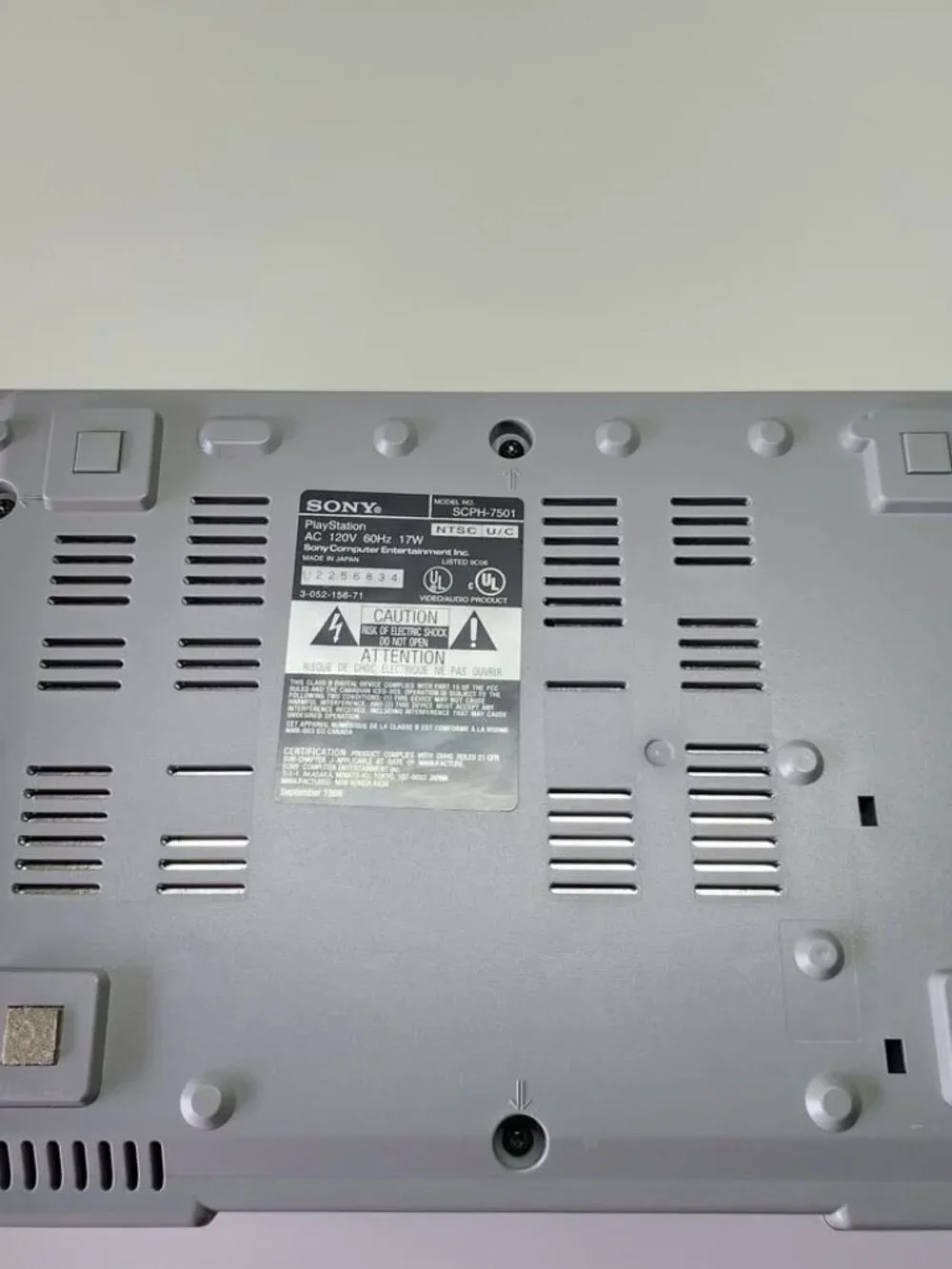 Sony PlayStation 1 (PS1 SCPH-7501)